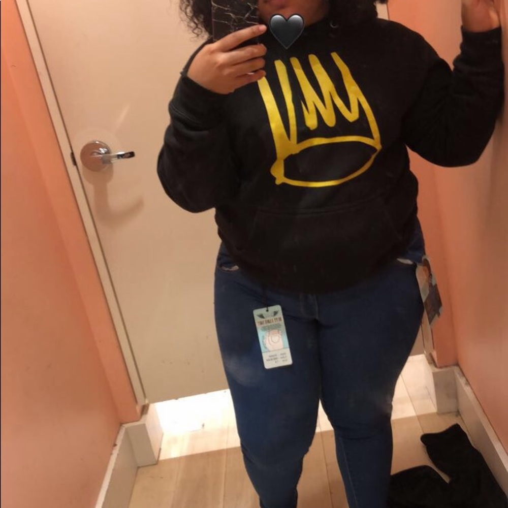 Jcole crown logo hoodie